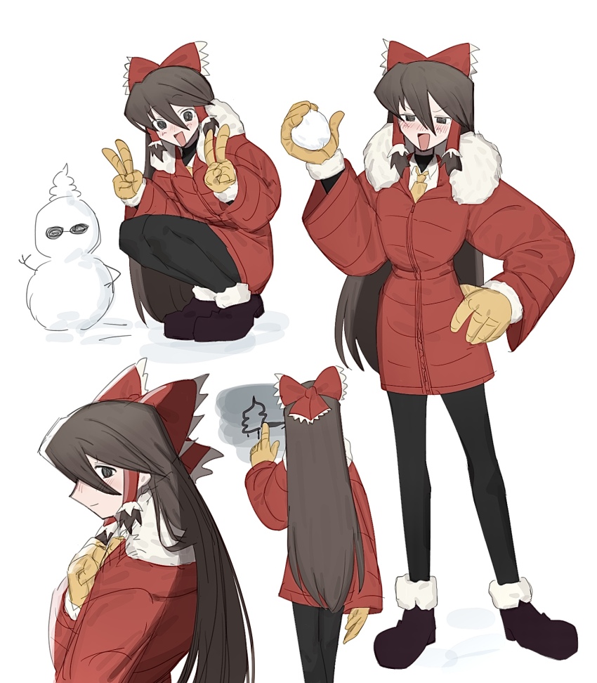 Hakurei Reimu (Cookie (Touhou)) Rule 34 Image