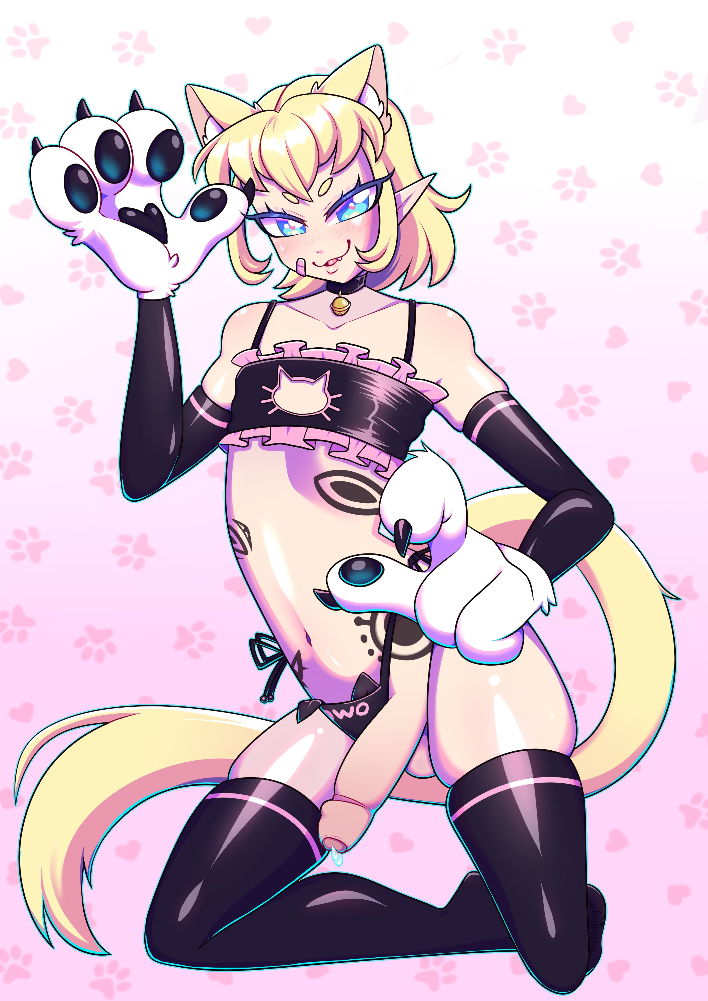 Black Stockings Rule 34 Image