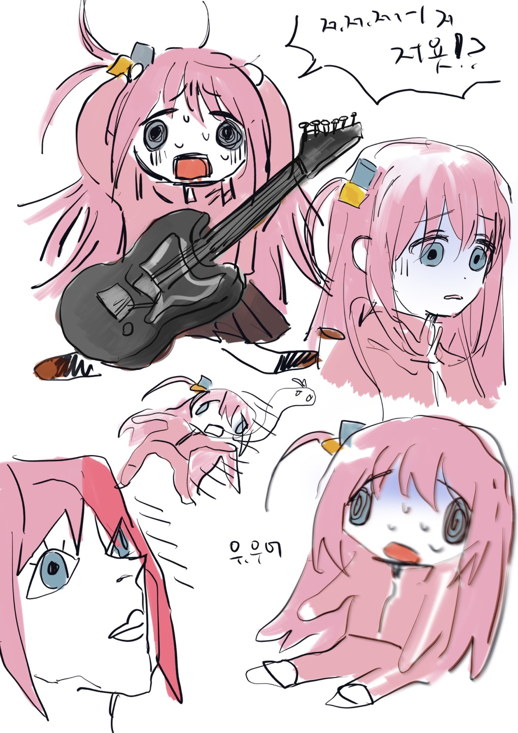 Gotoh Hitori (Bocchi The Rock!) Rule 34 Image