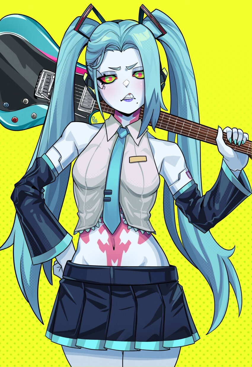 Hatsune Miku (Cyberpunk (Series)) Rule 34 Image