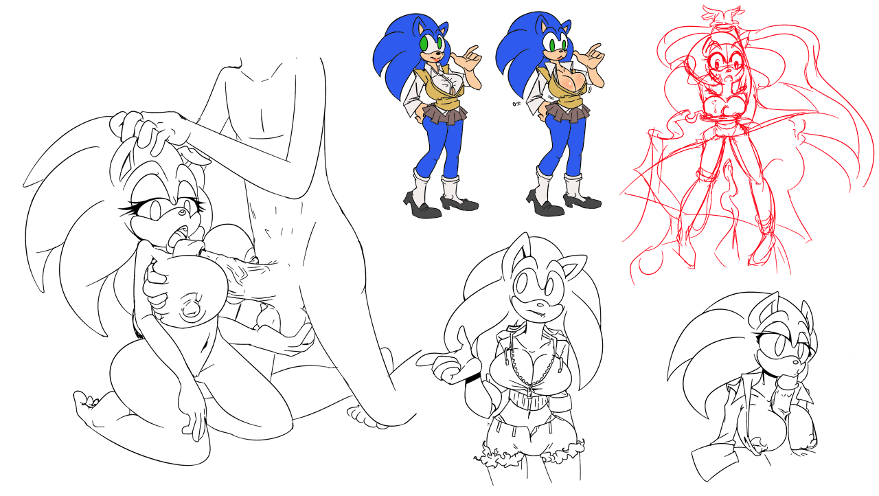 Sonic The Hedgehog (Sega) Rule 34 Image