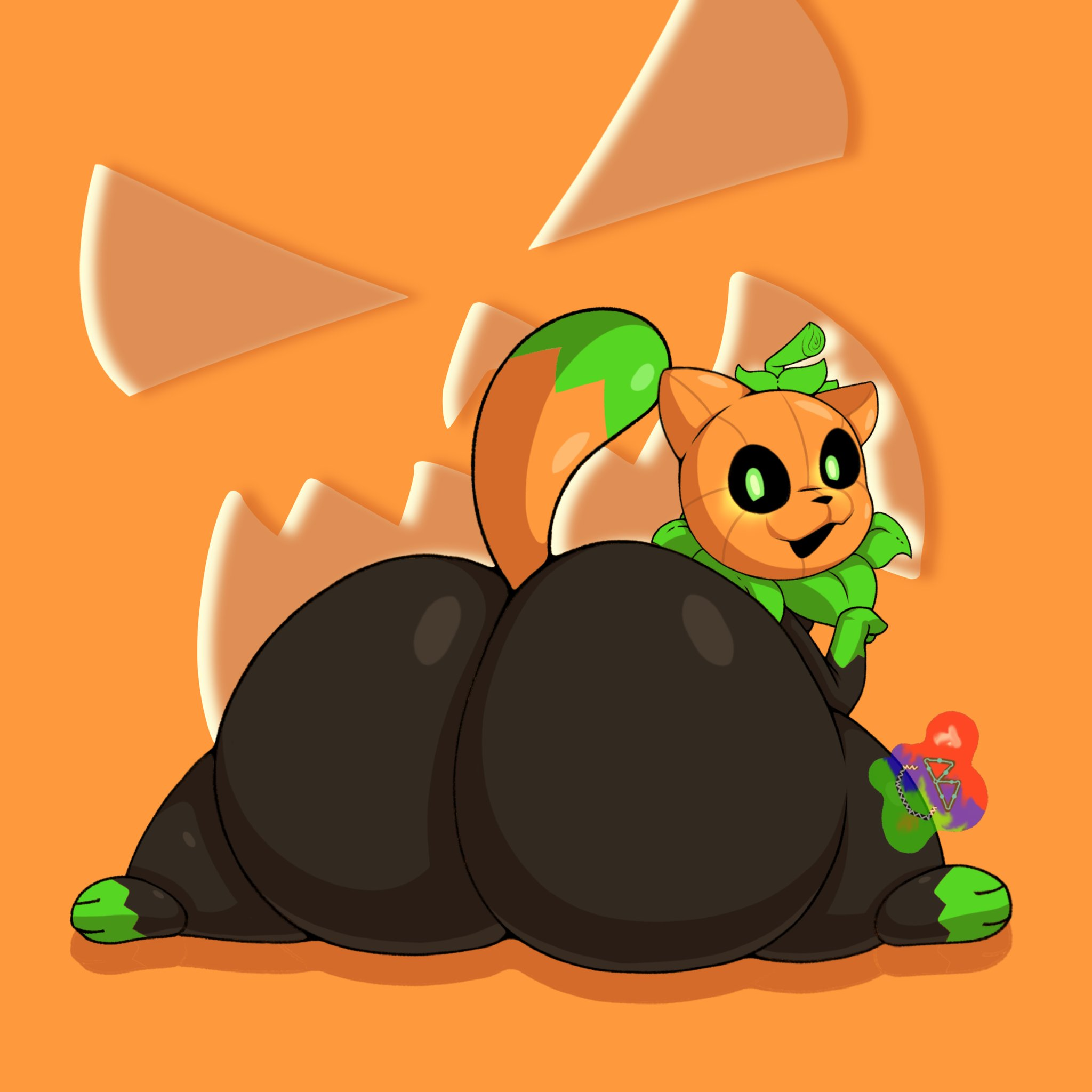 Pumkat (Halloween) Rule 34 Image