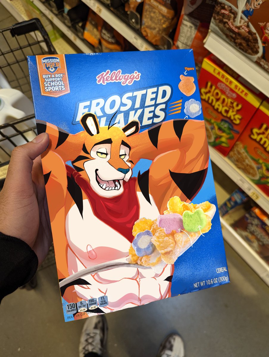 Tony The Tiger (Frosted Flakes) Rule 34 Image