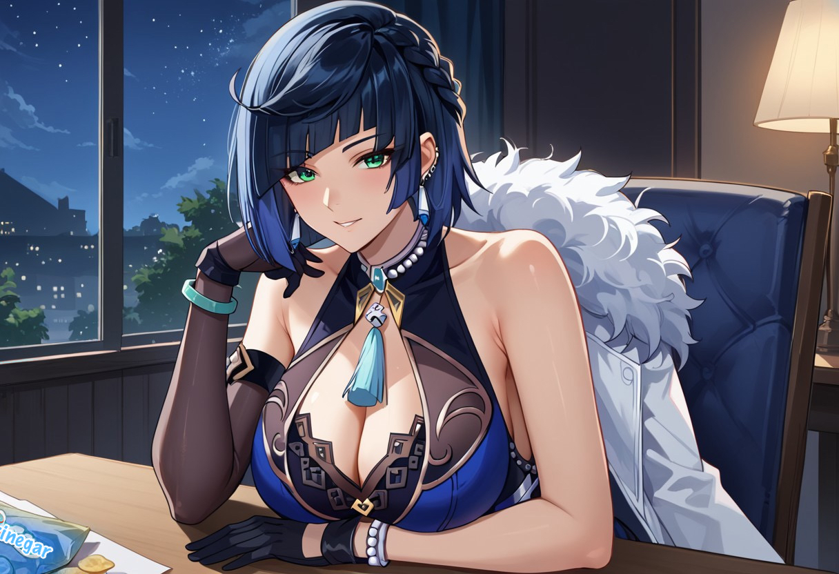 Yelan (Genshin Impact) Rule 34 Image