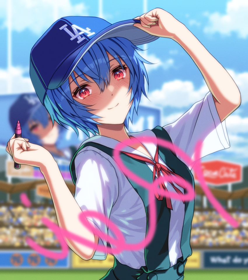 Ayanami Rei (Coca-Cola) Rule 34 Image