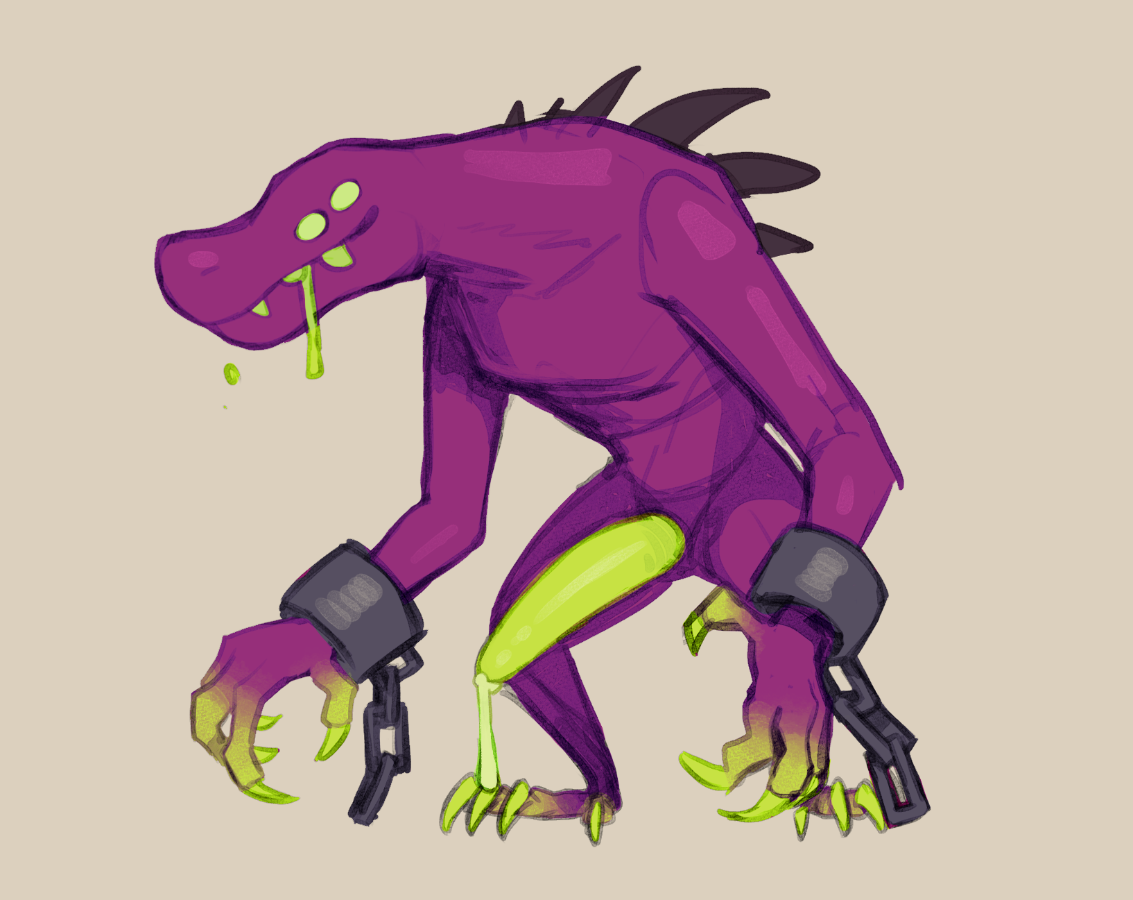 Acrid (Risk Of Rain) Rule 34 Image