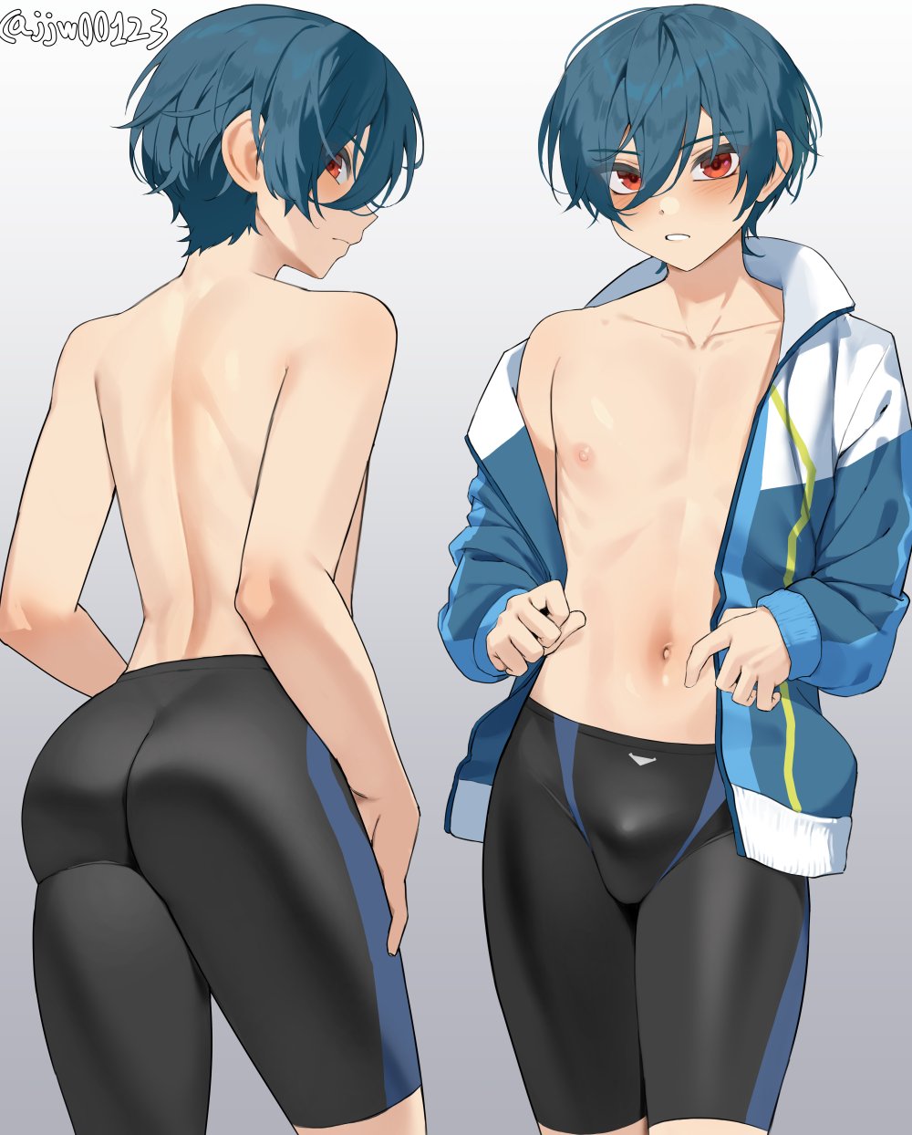Kirishima Ikuya (Free!) Rule 34 Image