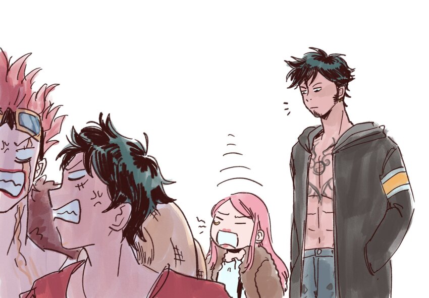 Eustass Kid (Monkey D. Luffy) Rule 34 Image