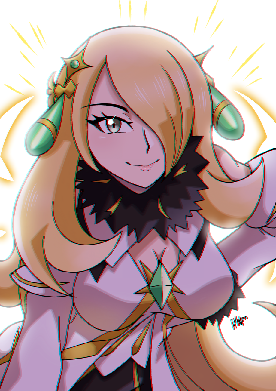 Cynthia (Pokemon) Rule 34 Image
