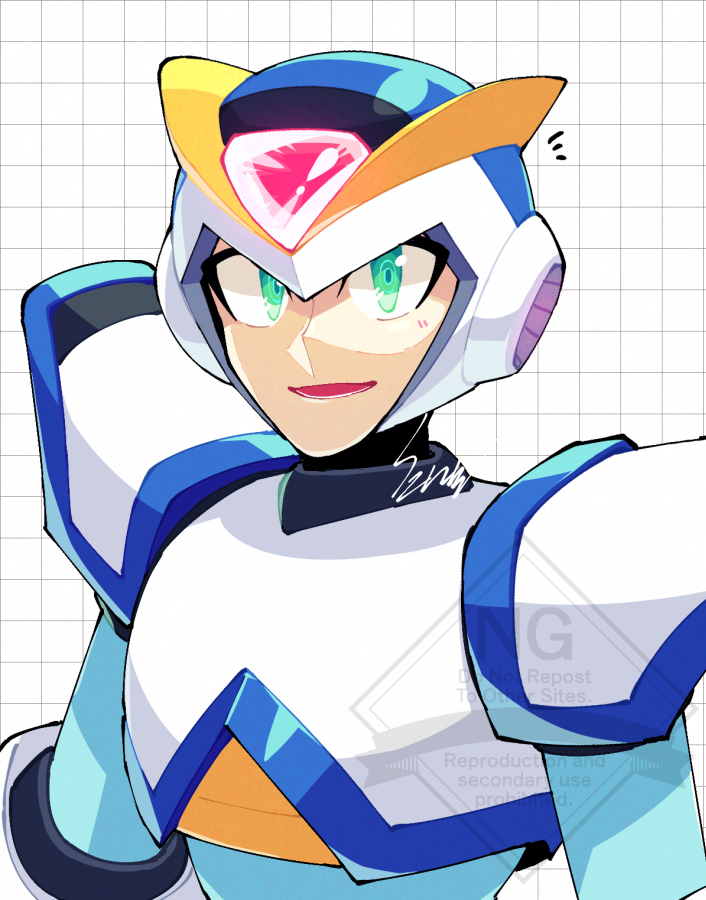 X (Mega Man) Rule 34 Image