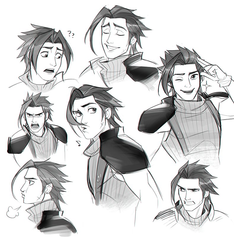 Zack Fair (Final Fantasy) Rule 34 Image