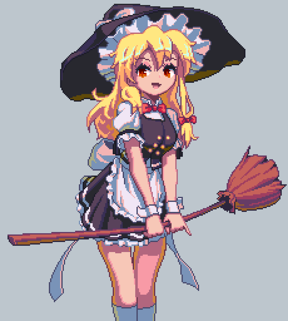 Kirisame Marisa (Touhou) Rule 34 Image