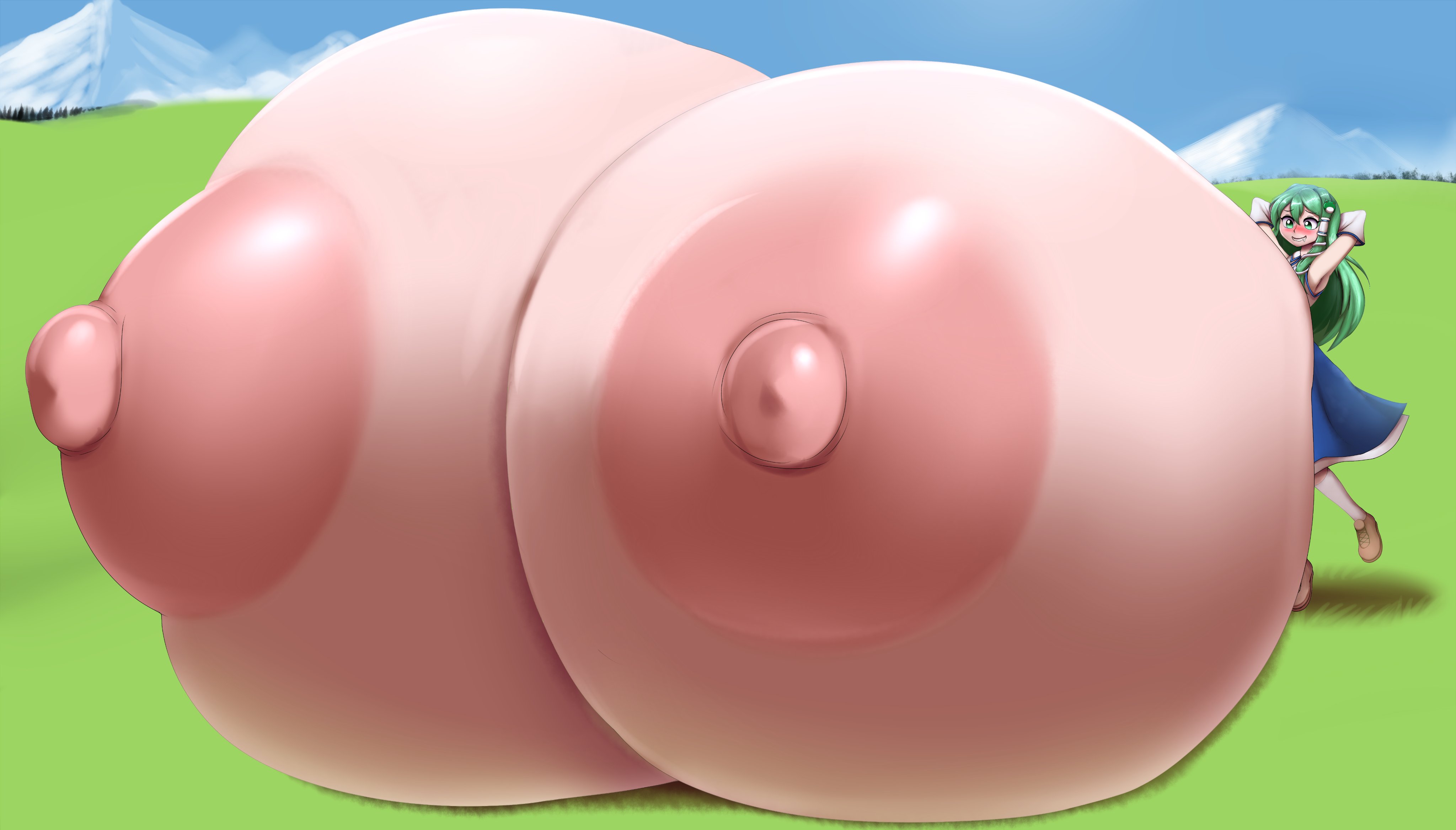 Sanae Kochiya (Touhou) Rule 34 Image