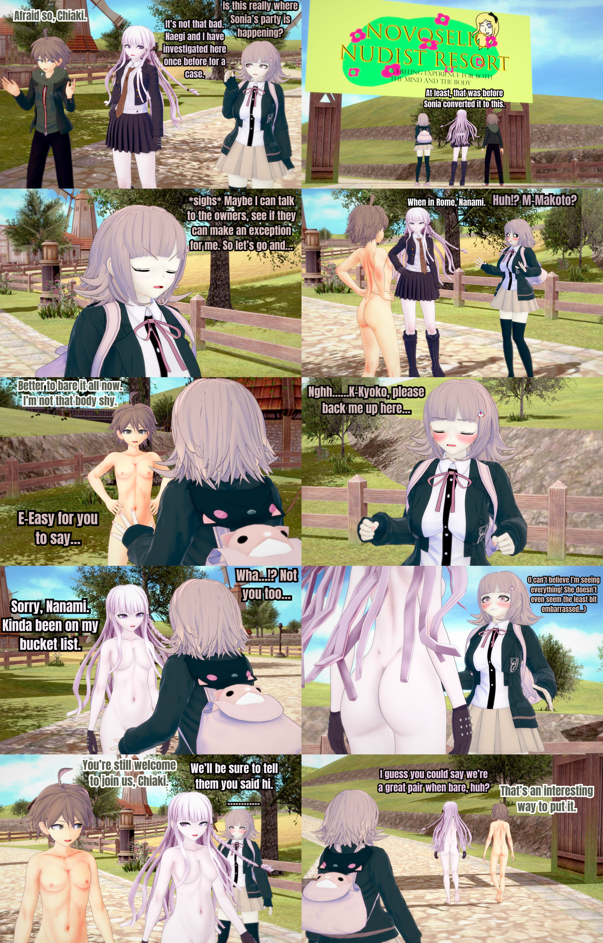 Kirigiri Kyouko (Danganronpa) Rule 34 Image