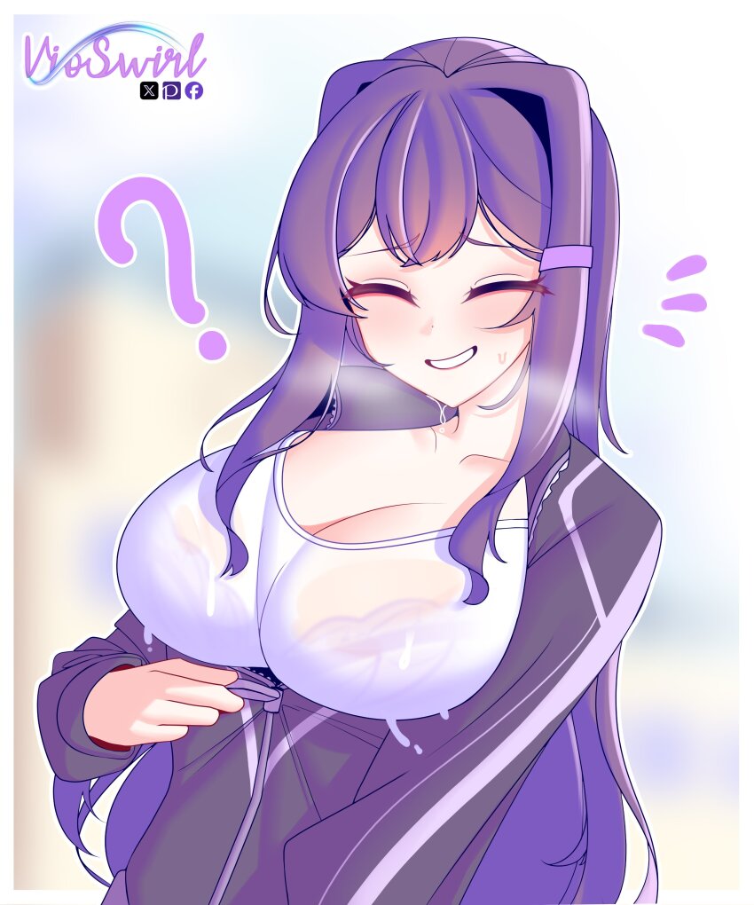 Yuri (Doki Doki Literature Club) Rule 34 Image