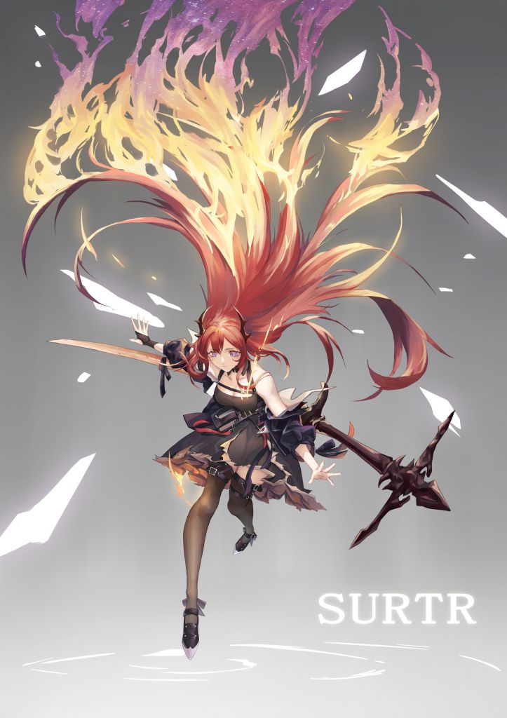 Surtr (Arknights) Rule 34 Image