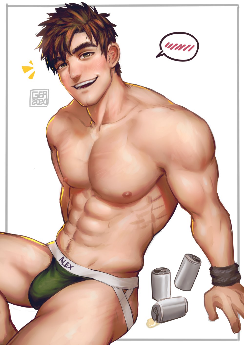 Alex (Stardew Valley) Rule 34 Image