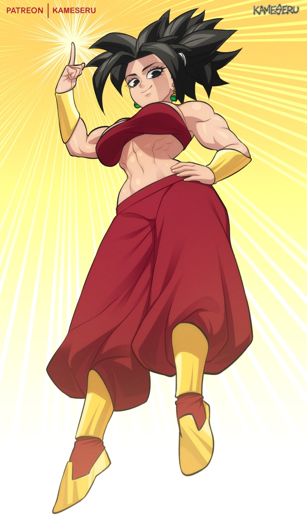Base Form Kefla (Dragon Ball) Rule 34 Image