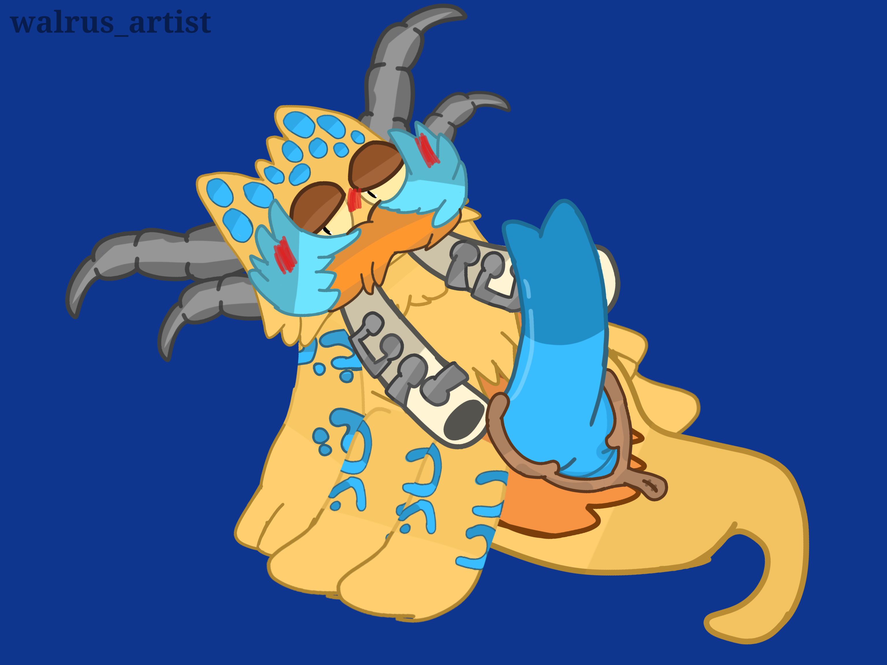 Gjoob (Big Blue Bubble) Rule 34 Image