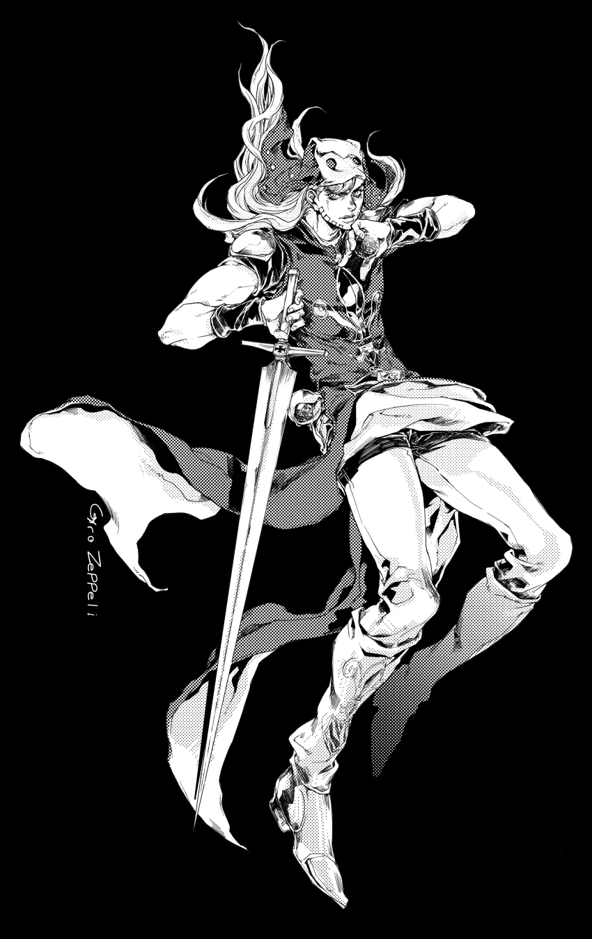 Gyro Zeppeli (Jojo No Kimyou Na Bouken) Rule 34 Image