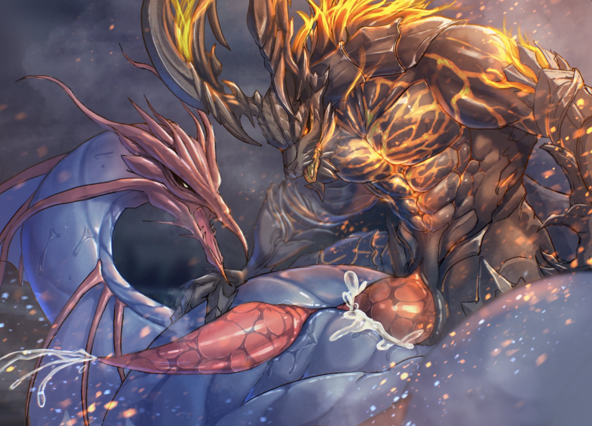Ifrit (Final Fantasy) Rule 34 Image