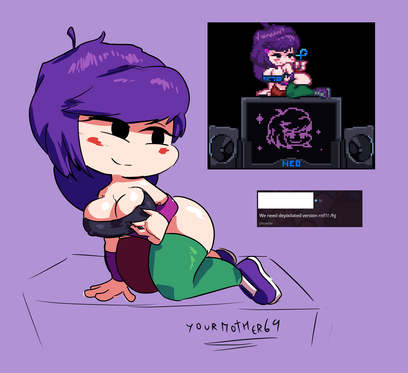 Girlfriend (Friday Night Funkin) Rule 34 Image