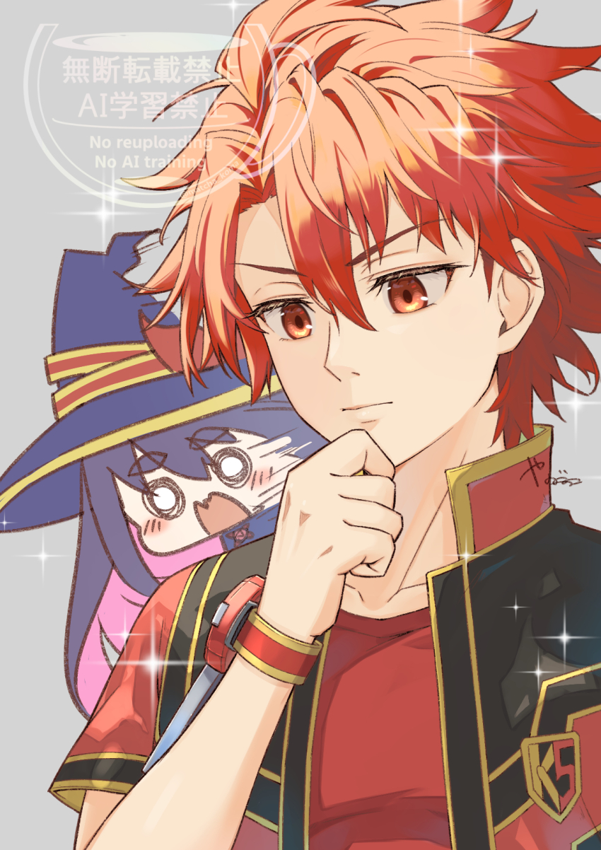 Asagaki Togo (Sentai Red Ga Isekai De Boukensha Ni Naru) Rule 34 Image
