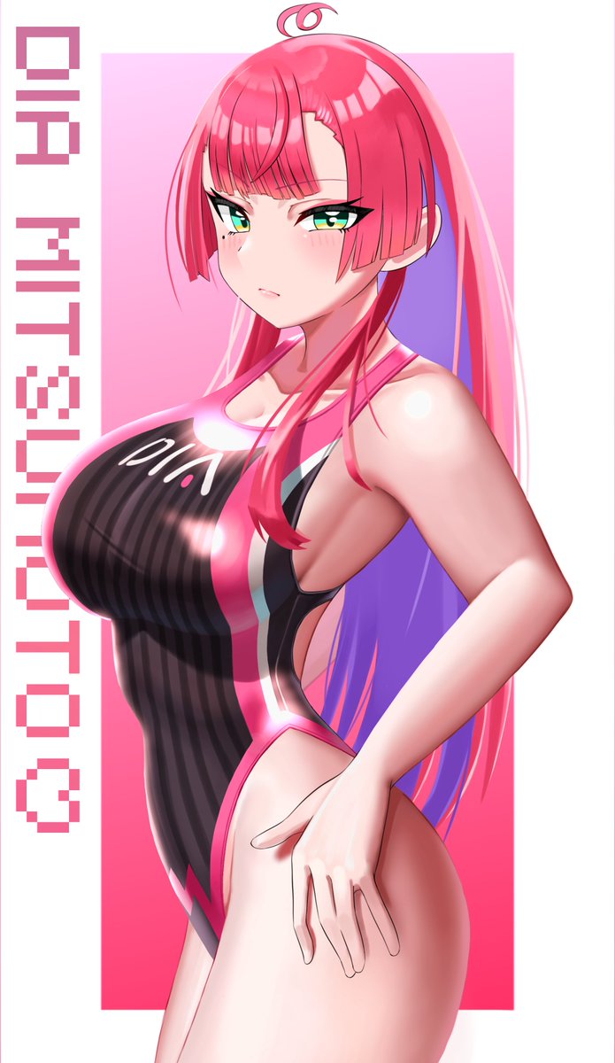 Mitsumoto Dia (Mahjong Fight Girl) Rule 34 Image