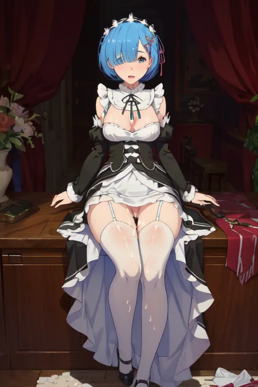Rem (Re:Zero) Rule 34 Image