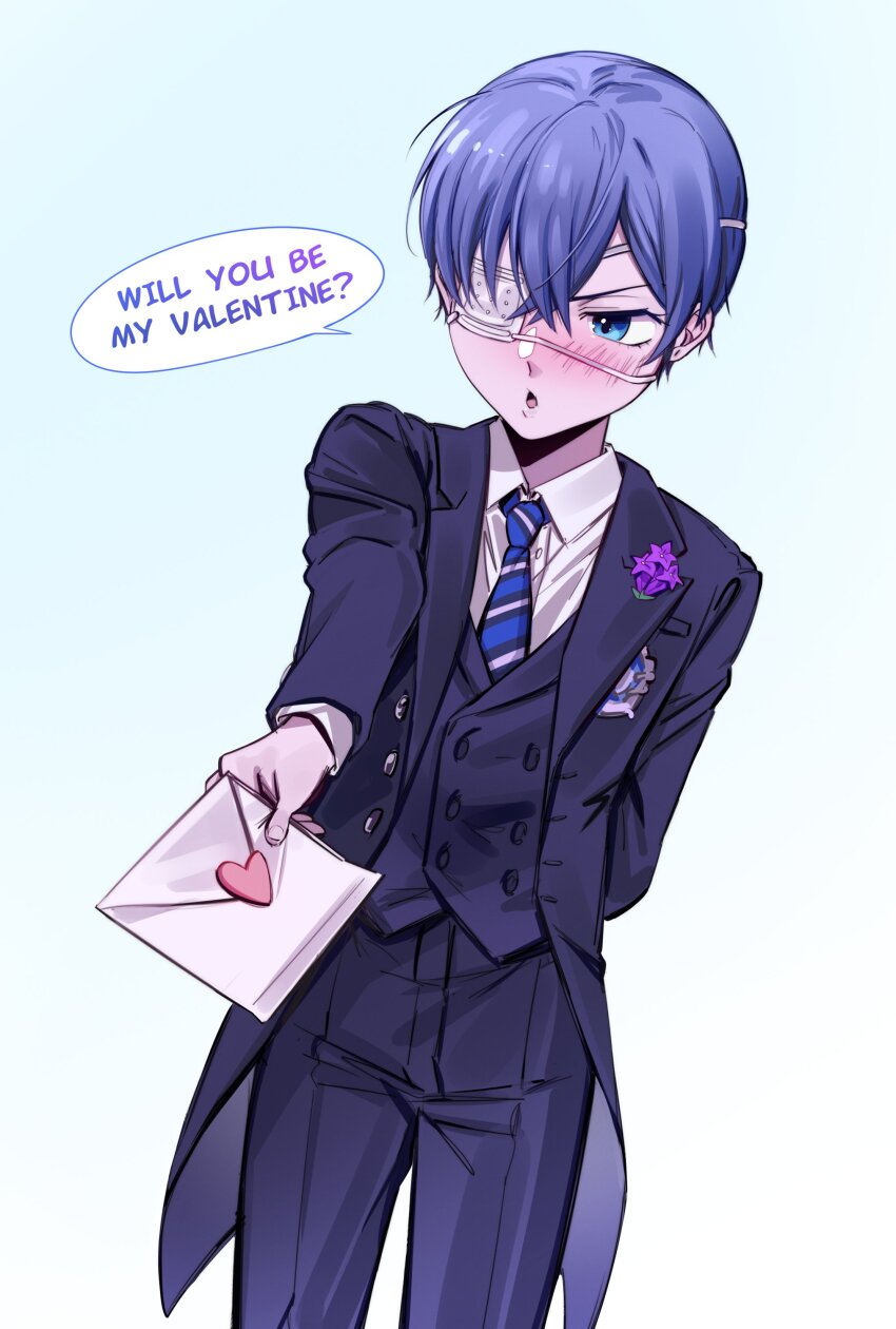 Ciel Phantomhive (Kuroshitsuji) Rule 34 Image