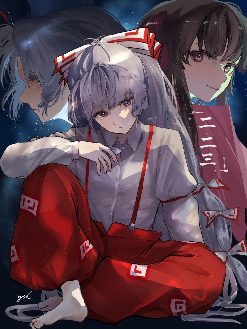 Fujiwara No Mokou (Touhou) Rule 34 Image