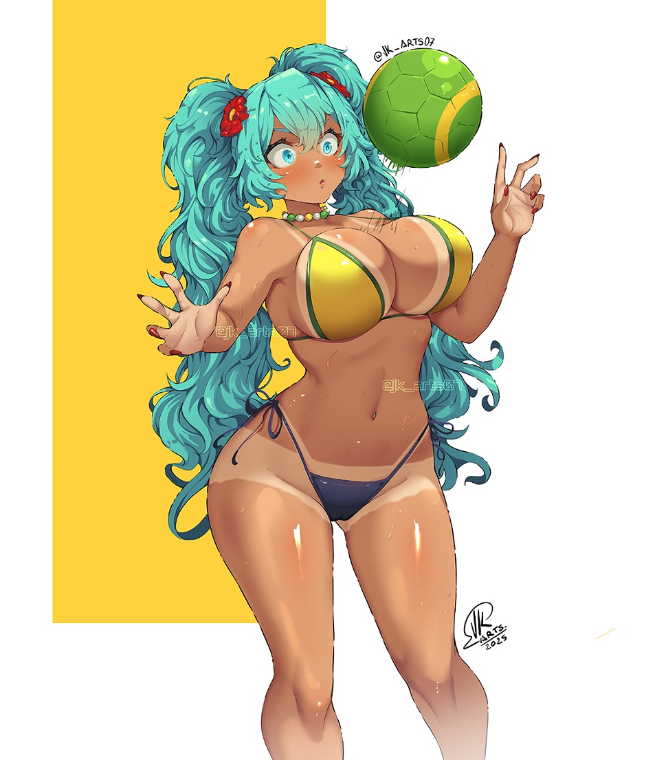 Brazilian Miku (Vocaloid) Rule 34 Image