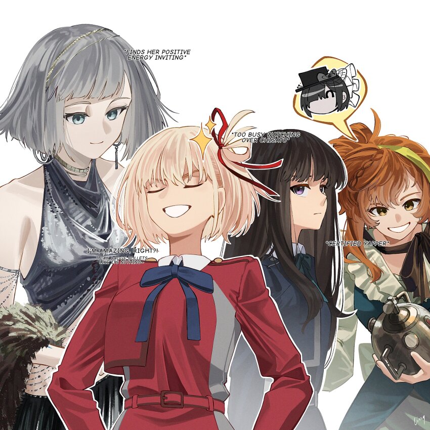 Inoue Takina (Lycoris Recoil) Rule 34 Image