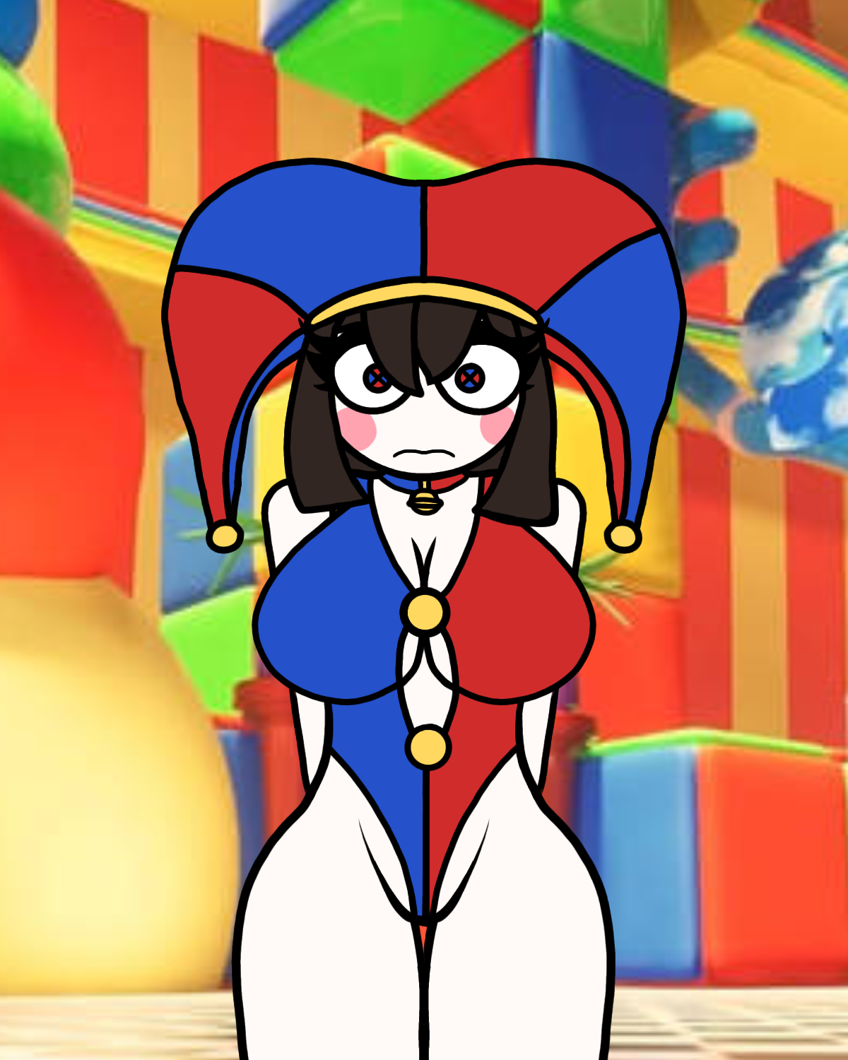 Pomni (The Amazing Digital Circus) Rule 34 Image