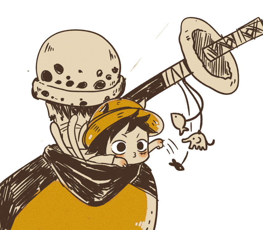 Trafalgar Law (Monkey D. Luffy) Rule 34 Image