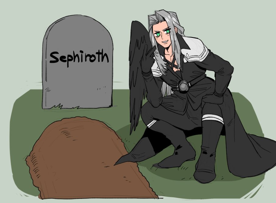 Sephiroth (Final Fantasy) Rule 34 Image