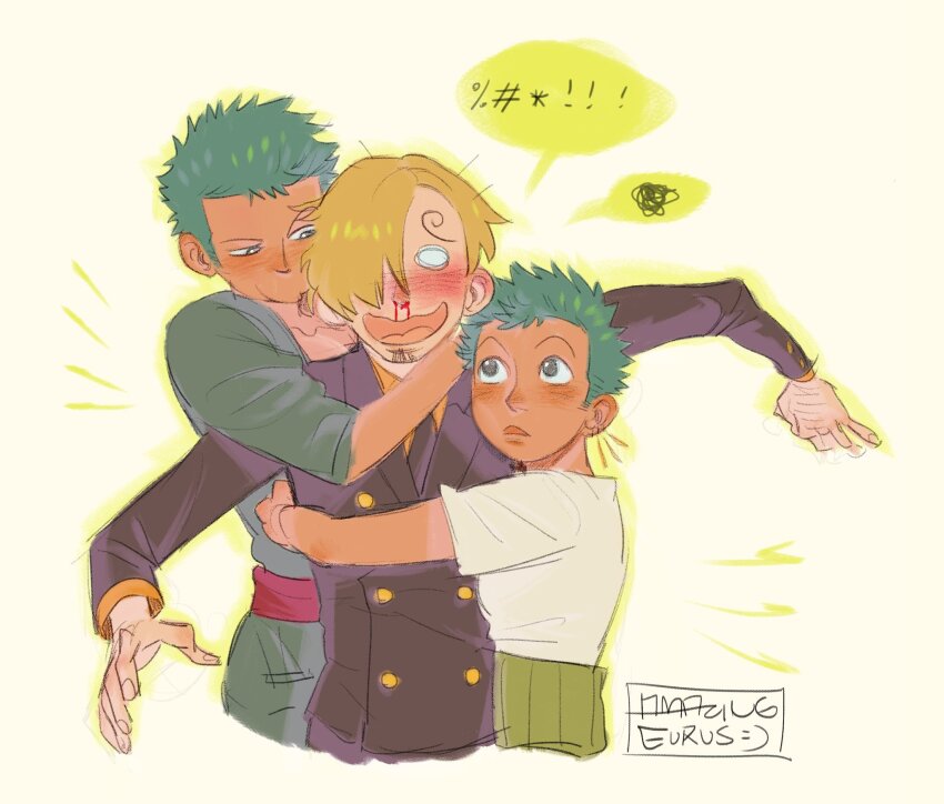 Roronoa Zoro (One Piece) Rule 34 Image