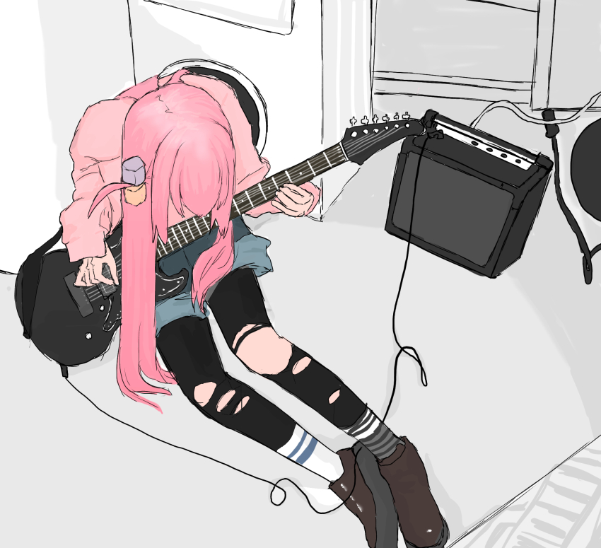 Gotoh Hitori (Bocchi The Rock!) Rule 34 Image