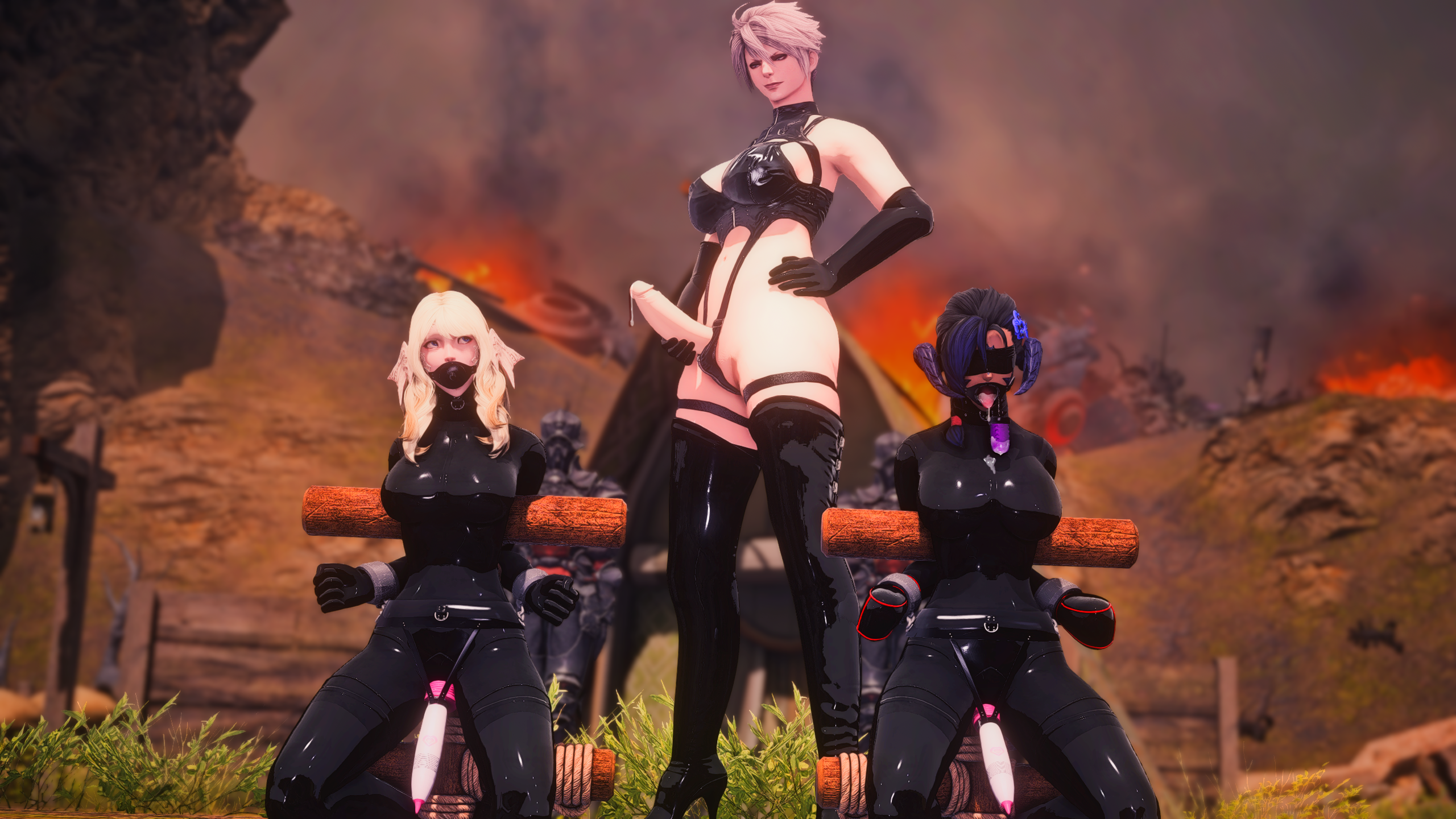 Au Ra (Final Fantasy) Rule 34 Image