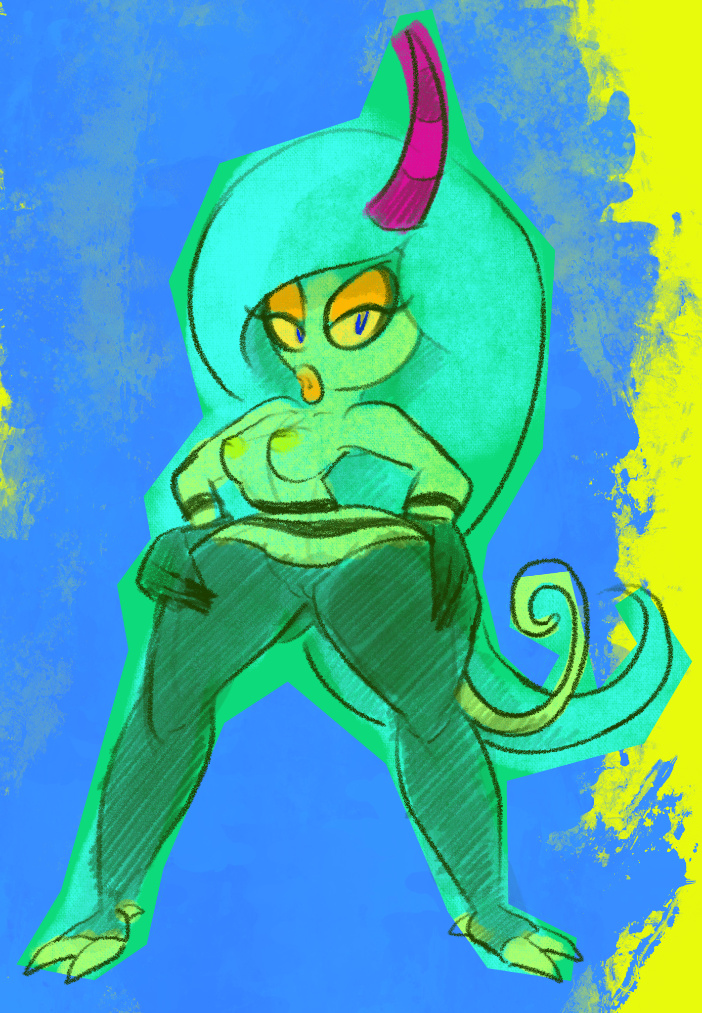 Zeena (Sega) Rule 34 Image