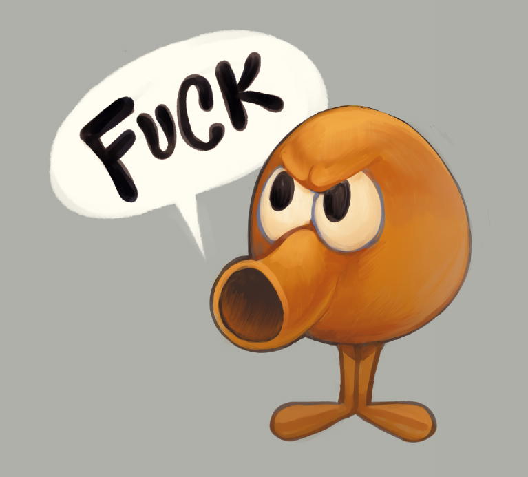 Q Bert (Character) Rule 34 Image