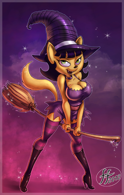 Kitty Katswell (Halloween) Rule 34 Image