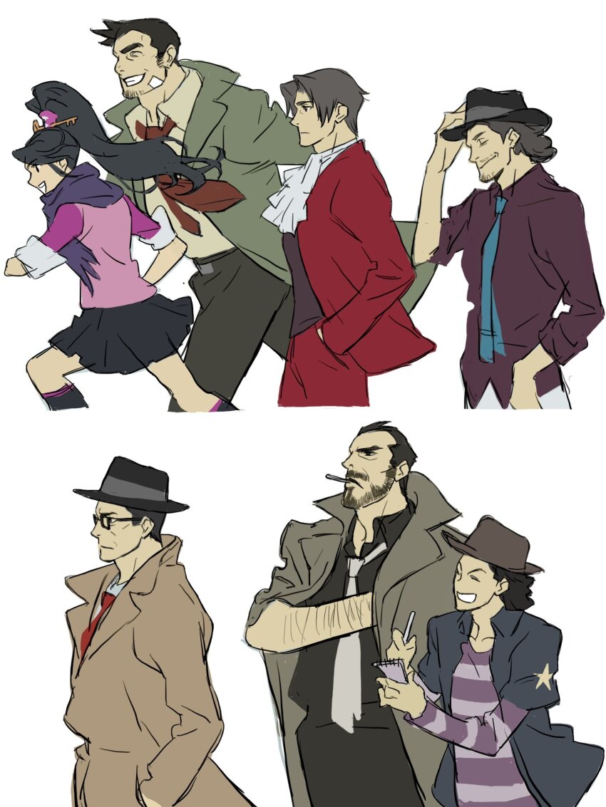 Dick Gumshoe (Ace Attorney) Rule 34 Image