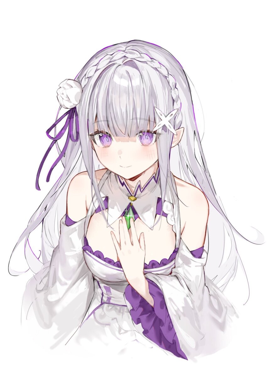 Emilia (Re:Zero) Rule 34 Image