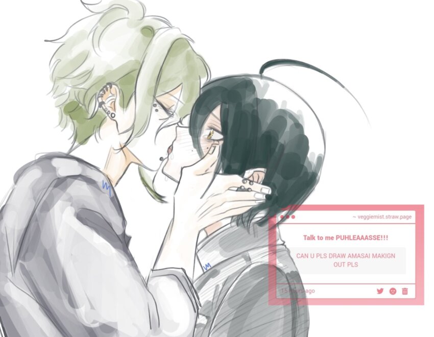 Saihara Shuichi (Danganronpa (Series)) Rule 34 Image
