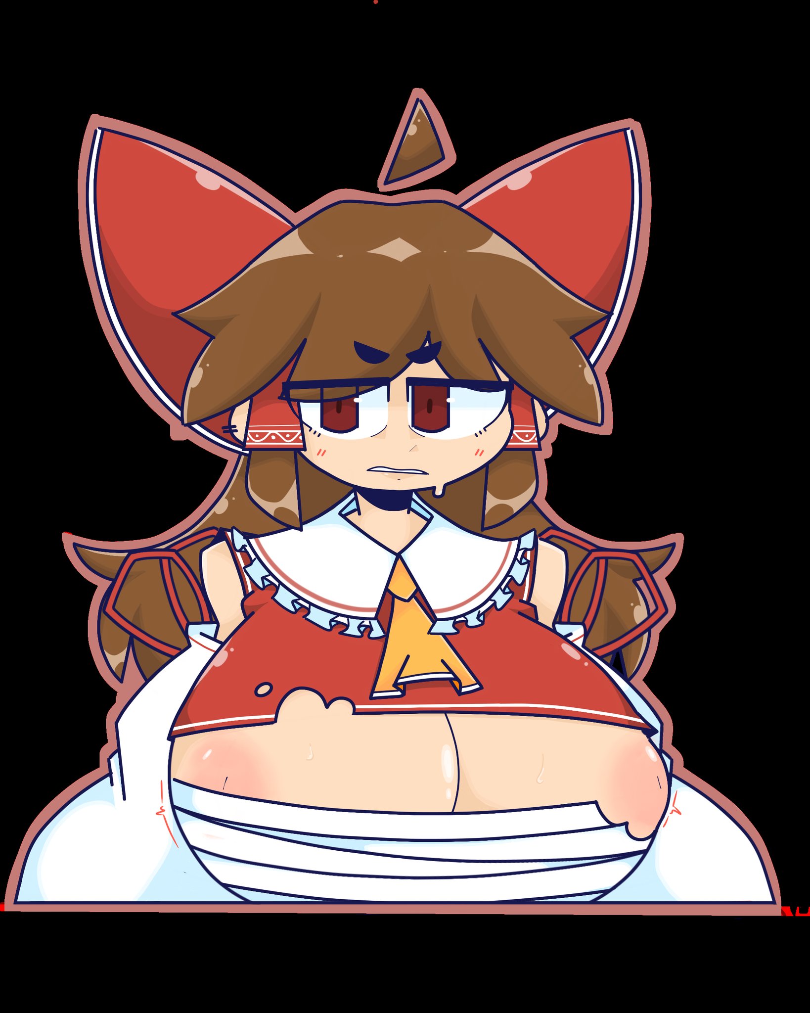 Reimu Hakurei (Touhou) Rule 34 Image