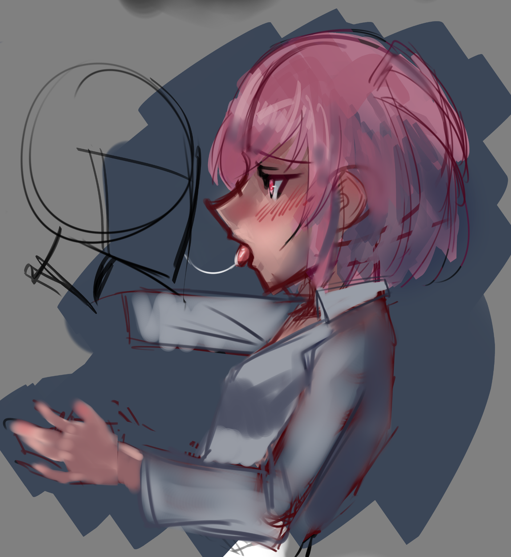Natsuki (Doki Doki Literature Club) Rule 34 Image