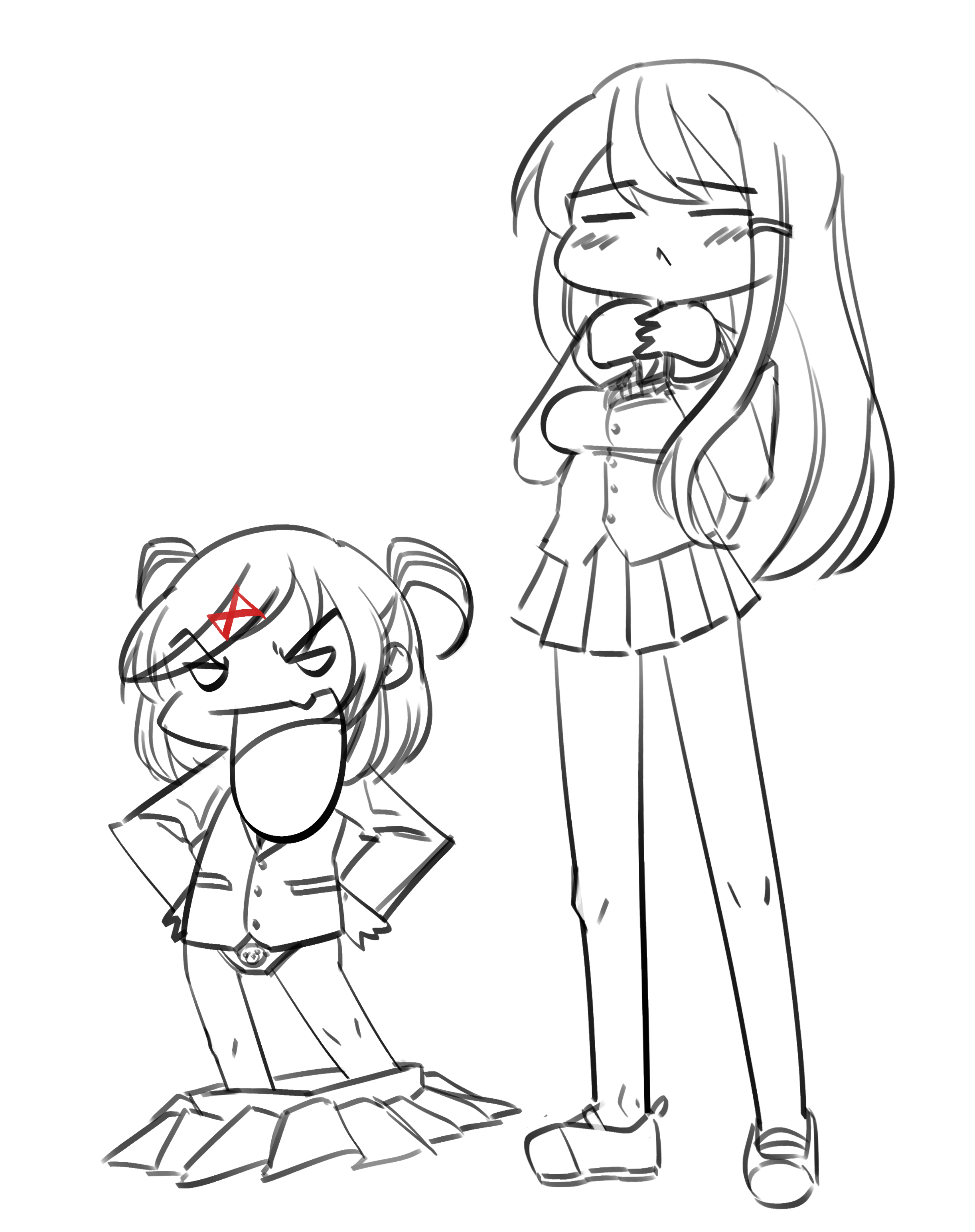 Natsuki (Doki Doki Literature Club) Rule 34 Image