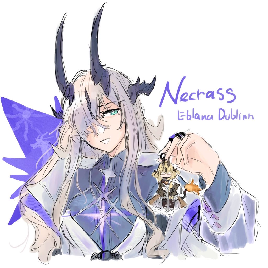 Necrass (Arknights) Rule 34 Image