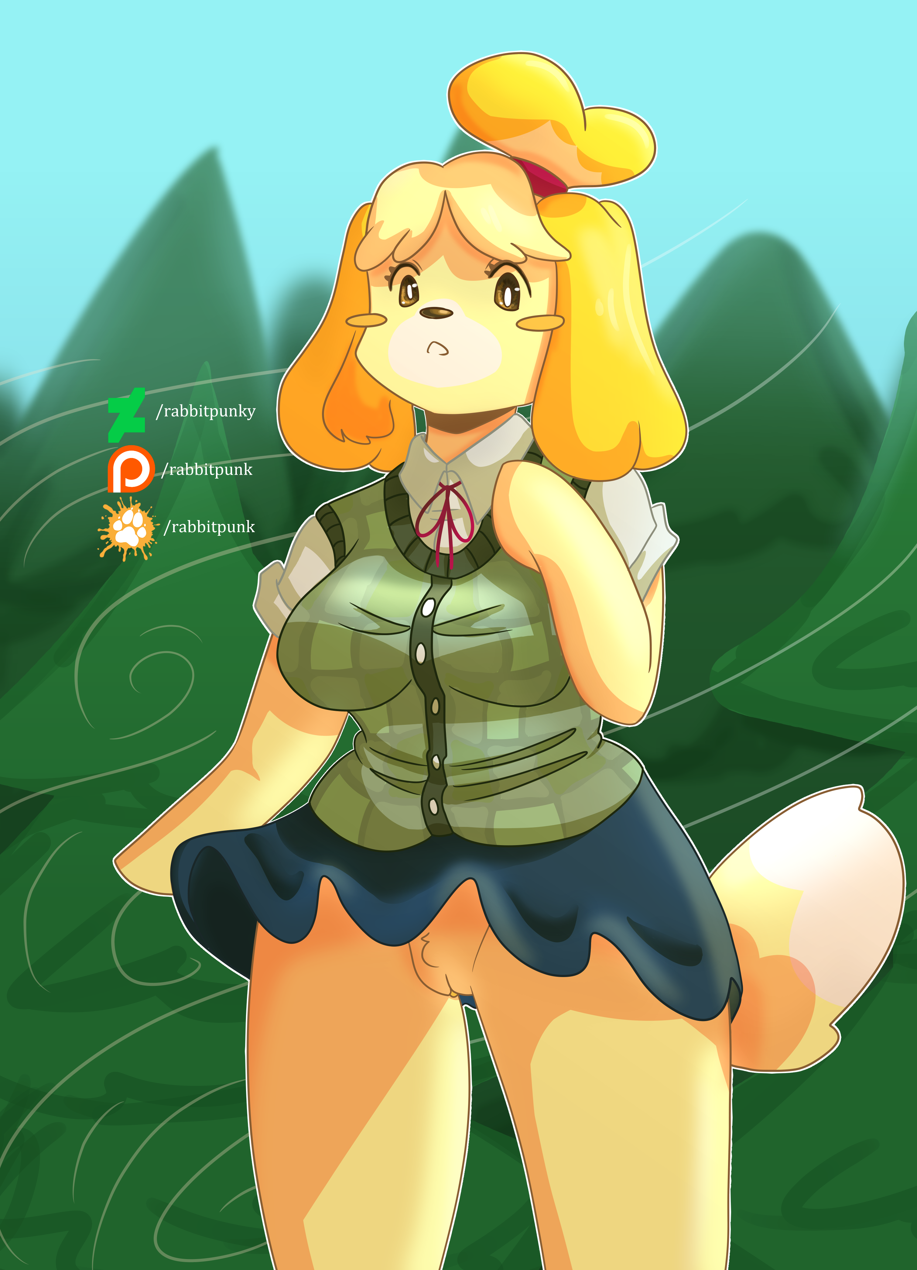Isabelle (Animal Crossing) Rule 34 Image